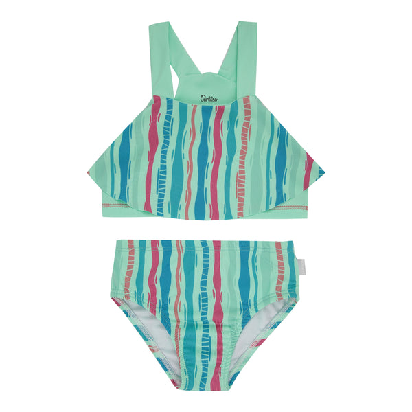 Biquíni Paraiso Praia Tradicional com Proteção UV e Conforto Infantil