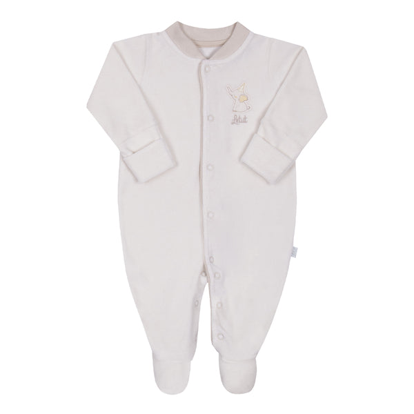 Macacão Longo Letut Plush Unissex com Punho Reversível e Bordado