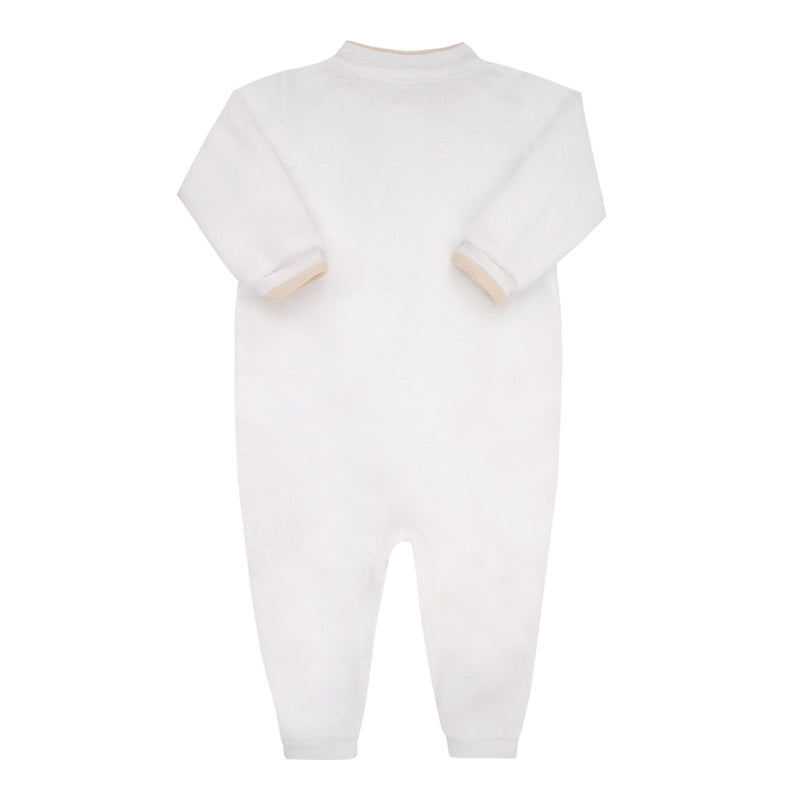 Macacão Longo Letut Baby Inverno Pelo Macio Bordado Zíper Duplo - Image 8