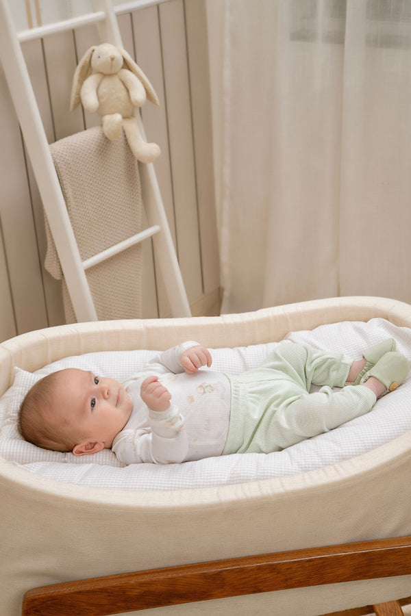 Conjunto Baby Manga Longa Letut Amamentação Ribana Expansível