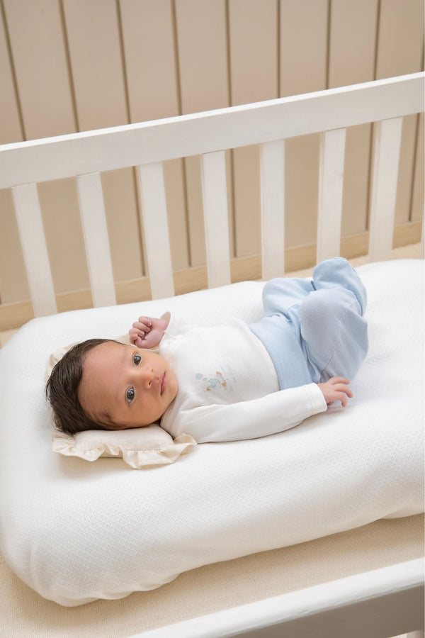 Conjunto Baby Prematuro Manga Longa Letut Suedine Egípcio