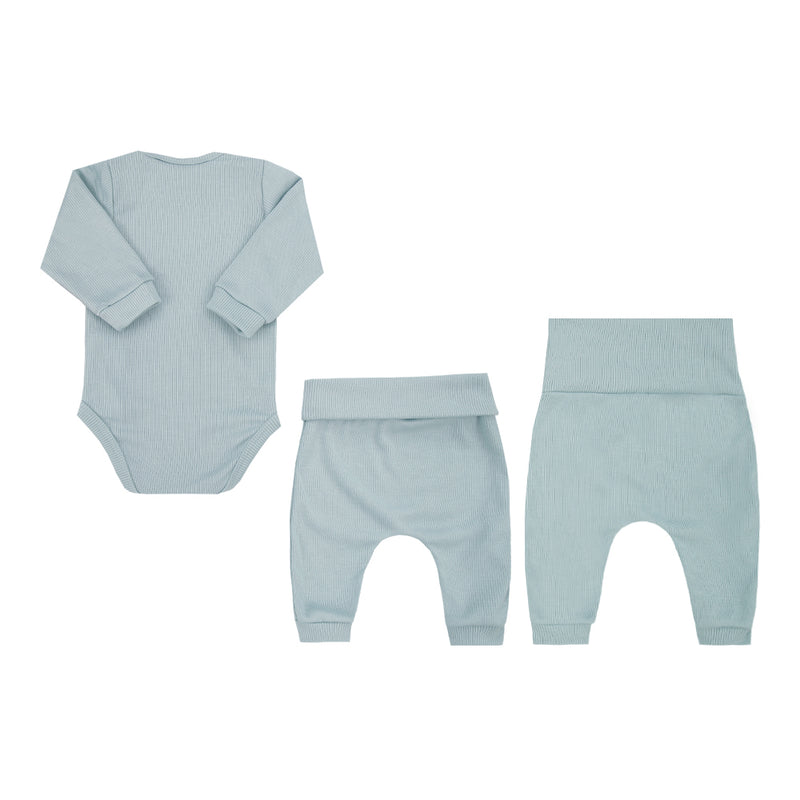 Conjunto Prematuro Unissex Letut Toque Macio com Etiqueta Passarinho - Image 8