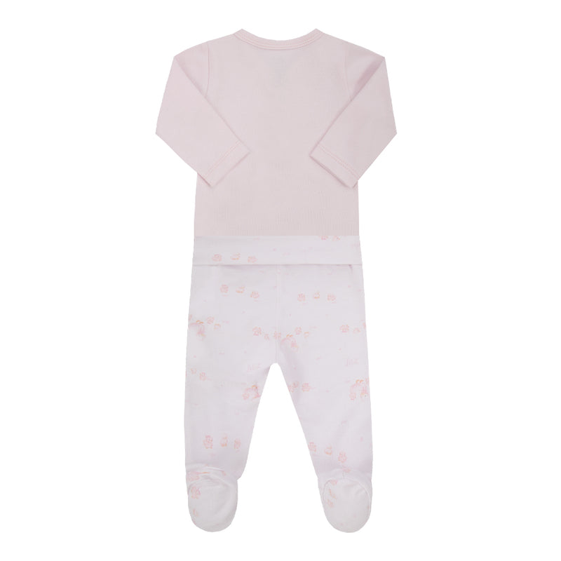 Conjunto Baby Letut Prematuro Feminino Suedine Manga Longa Meia Estação - Image 5