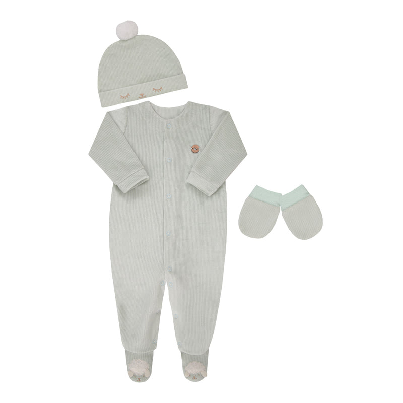 Macacão, Touca e Luvas Inverno Letut Plush  Unissex kit presente - LT19622 - Image 5