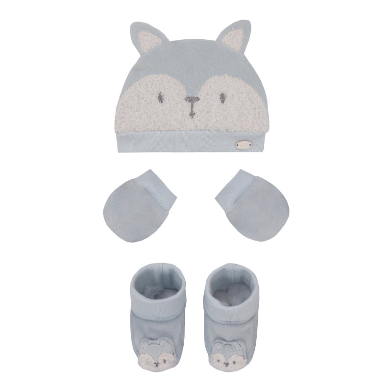 Kit Recém-Nascido Letut Inverno Plush 3 Peças com Bordado e Patch - Image 8