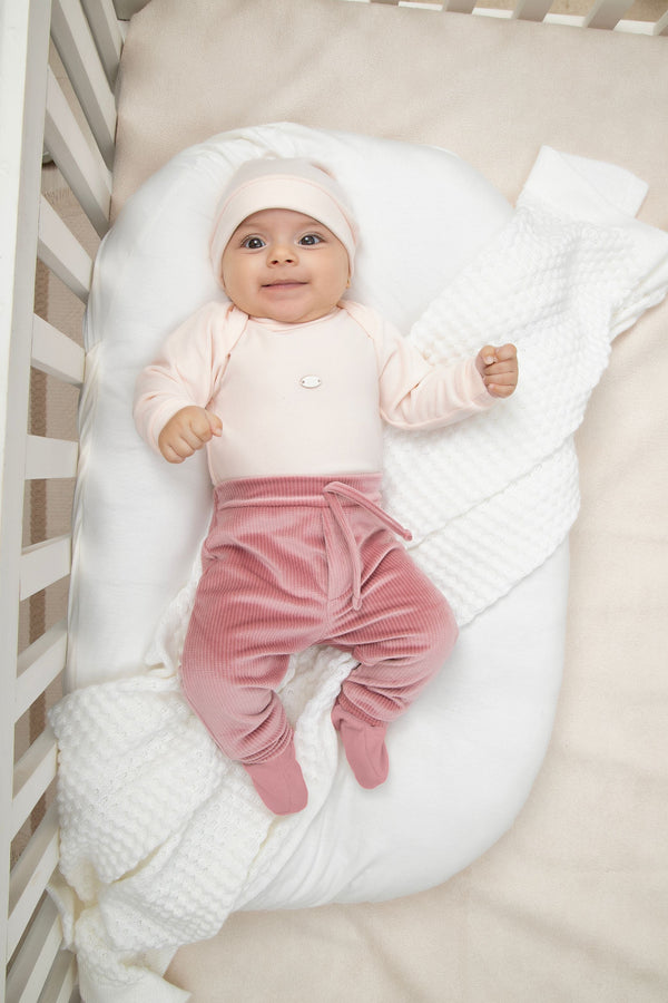 Kit Recém-Nascido Letut Inverno 3 Peças Plush Macio Unissex