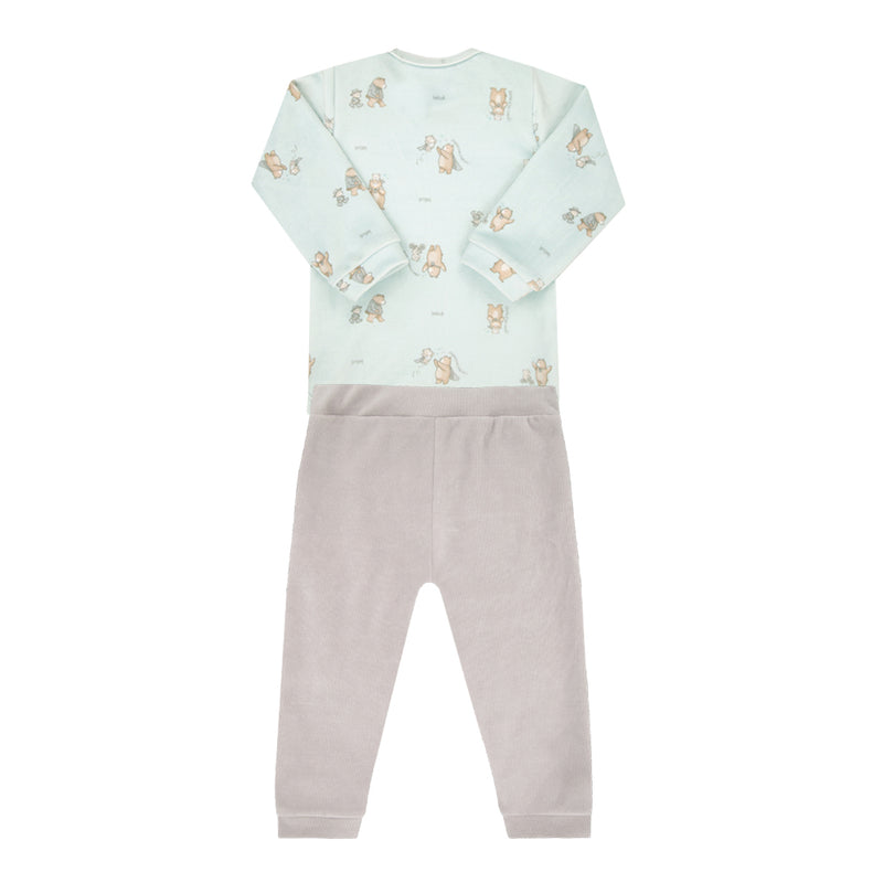 Conjunto Letut Inverno Plush Ursinhos e Bordado Artesanal Masculino - Image 5