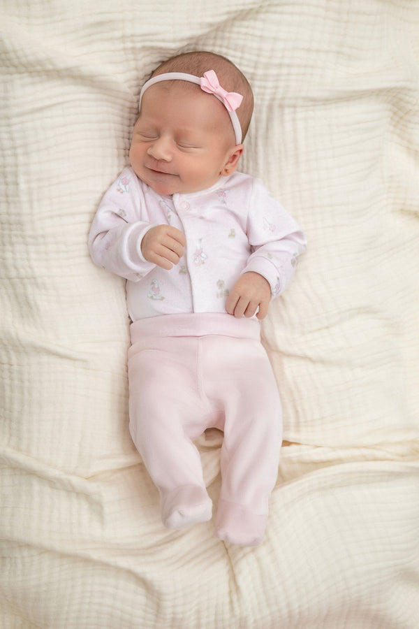 Conjunto Baby Letut Prematuro Plush Macio Manga Longa Inverno Unissex