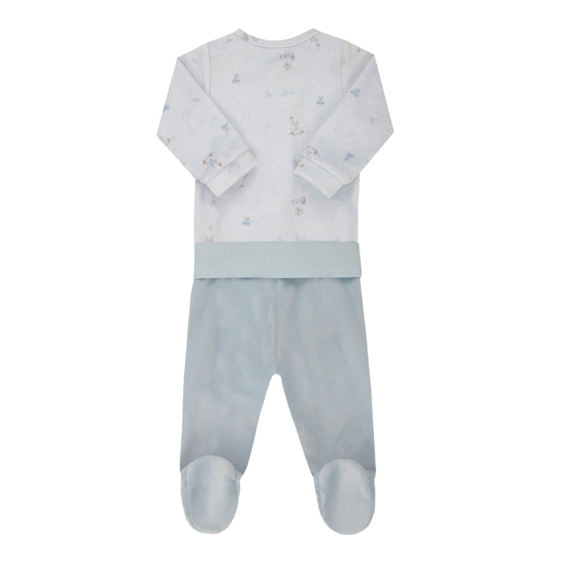 Conjunto Baby Letut Prematuro Plush Macio Manga Longa Inverno Unissex - Image 5