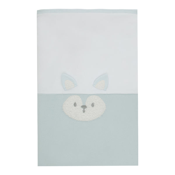 Manta Letut Plush com Forro de Pelo e Bordado Lúdico Unissex Inverno Letut LT19675