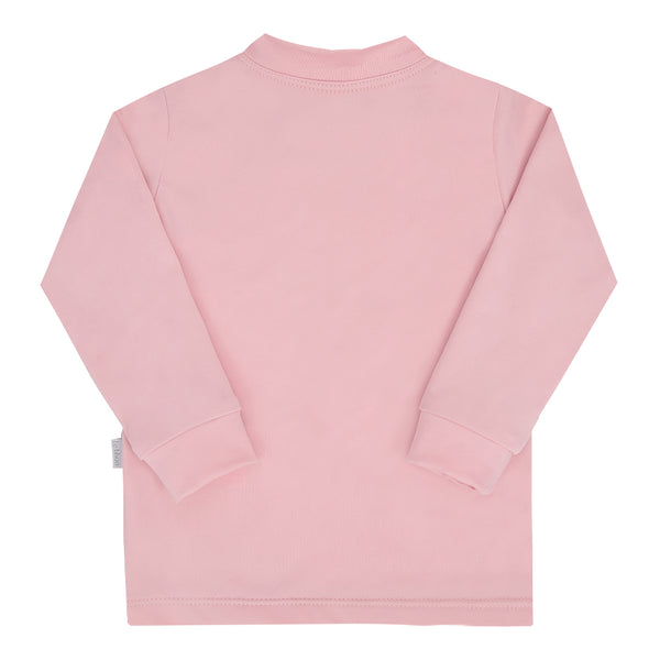 Blusa Térmica Manga Longa Infantil Segunda Pele com Botão no Ombro - LB17581