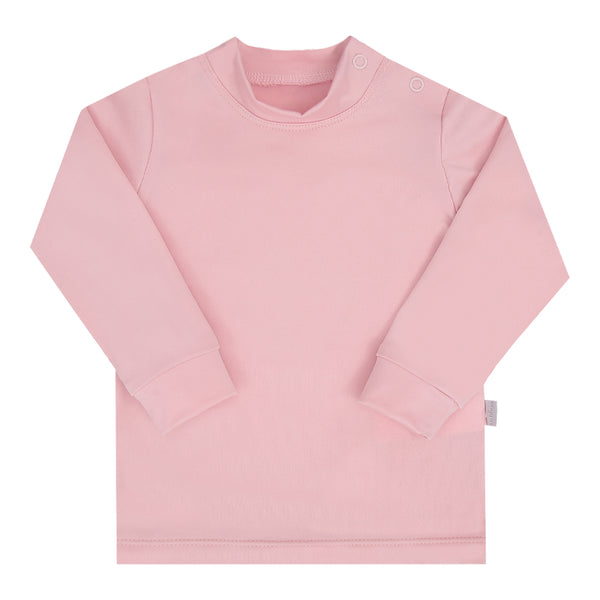 Blusa Térmica Manga Longa Infantil Segunda Pele com Botão no Ombro - LB17581