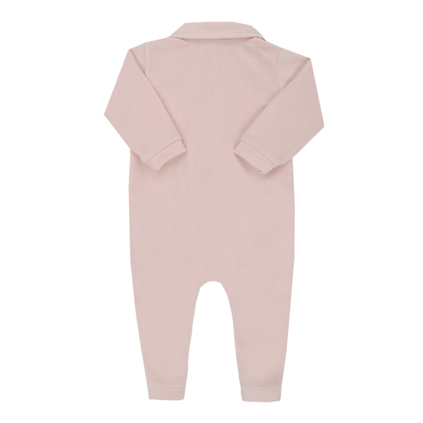 Macacão Longo Bebê Unissex Plush Macio com Abertura Frontal Paraiso