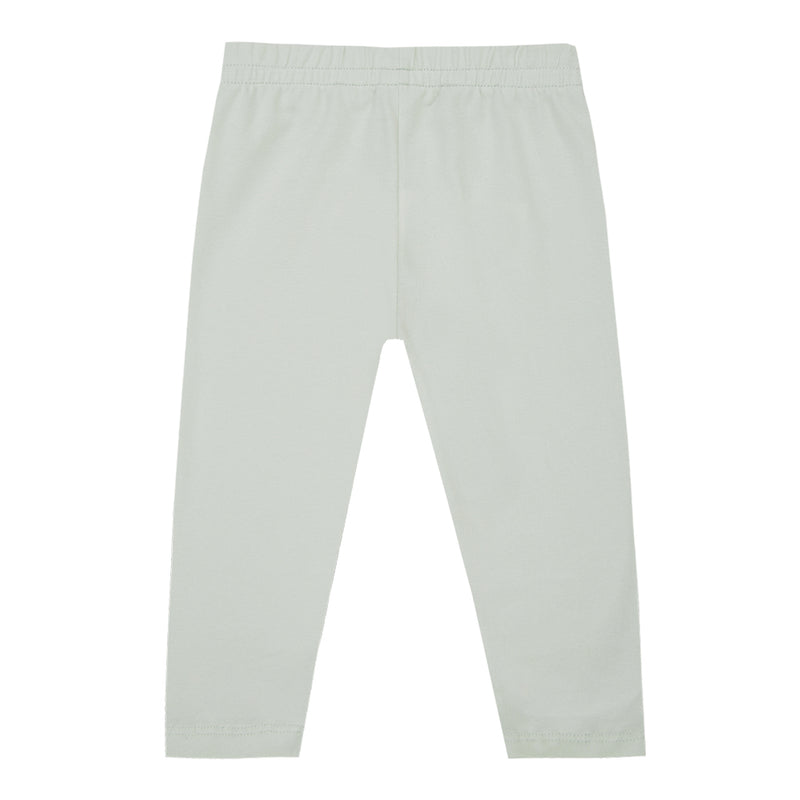 Calça Infantil Feminina Malha Conforto com Bordado Floral e Cós Elástico - Image 5