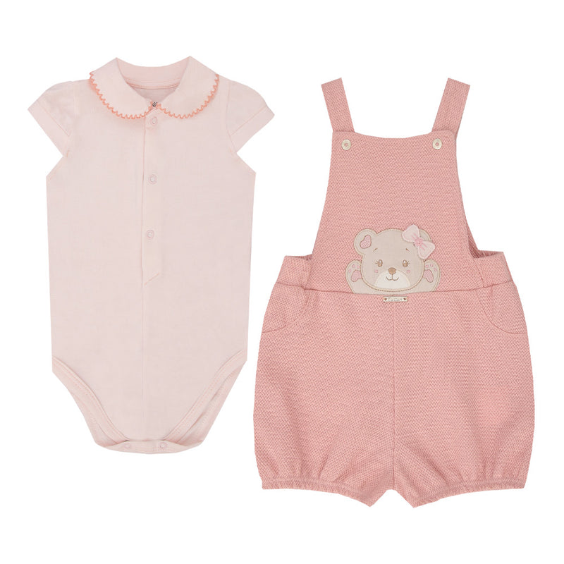 Conjunto Feminino Body com Jardineira Bordada Paraíso - Image 2