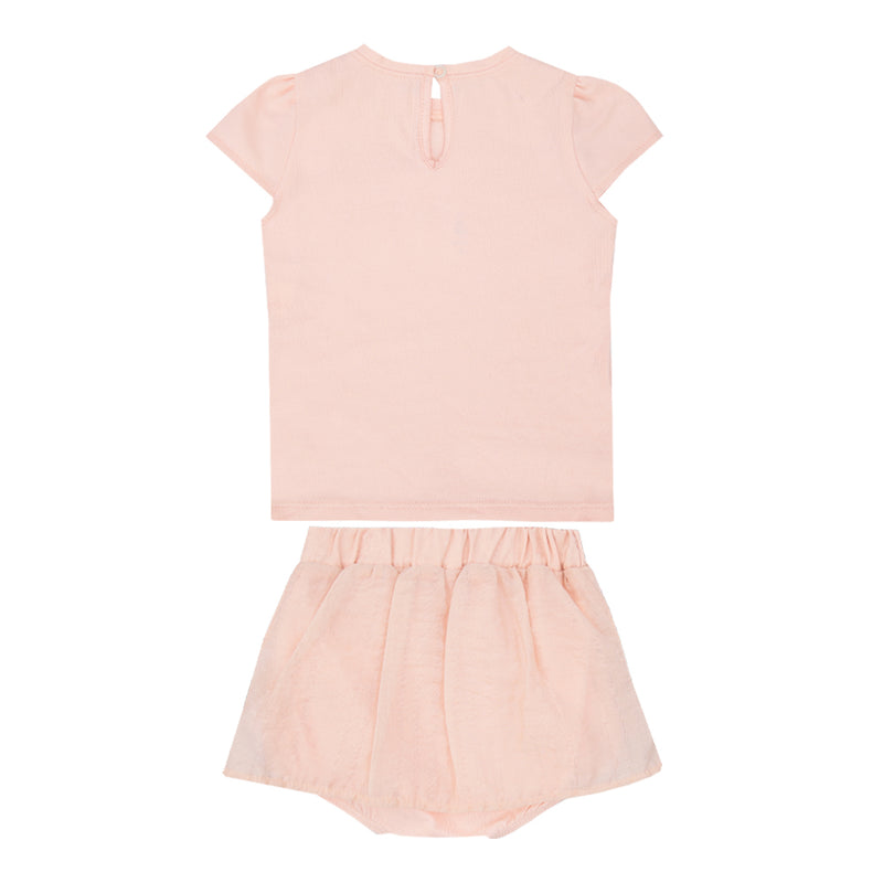 Conjunto Feminino Blusa e Saia com Shorts Interno Paraiso - Image 5