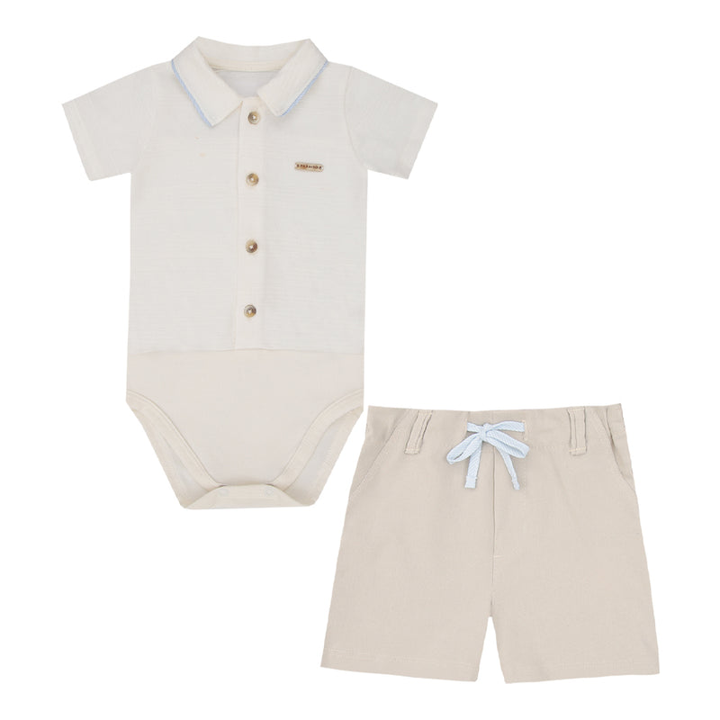 Conjunto Masculino Body com Bordado de Trem e Shorts Paraiso - Image 5