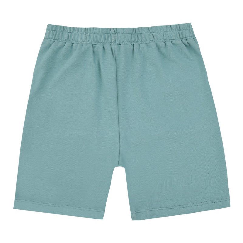 Shorts Infantil Molecotton com Bolsos Frontais e Cordão Decorativo - Paraiso - Image 8