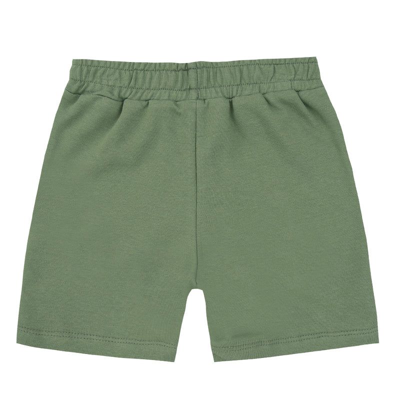 Shorts Infantil Molecotton com Bolsos Frontais e Cordão Decorativo - Paraiso - Image 8