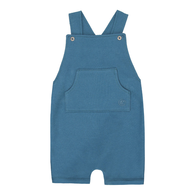 Jardineira Bebê Unissex Malha Molecotton com Bolso Canguru e Alças Ajustáveis Paraíso - Image 5