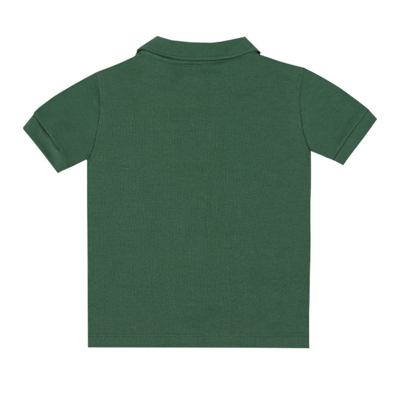 Camisa Polo Infantil Malha Conforto com Gola Estruturada e Botões Exclusivos - Image 11