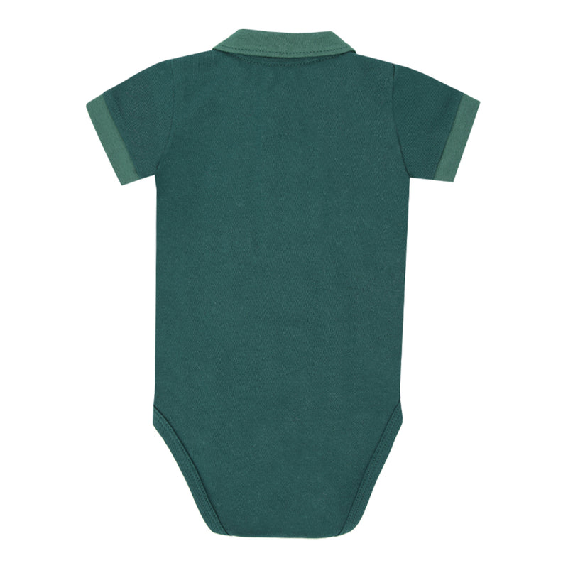Body Bebê Masculino Gola Polo Malha Piquet com Botões de Pressão - Image 5