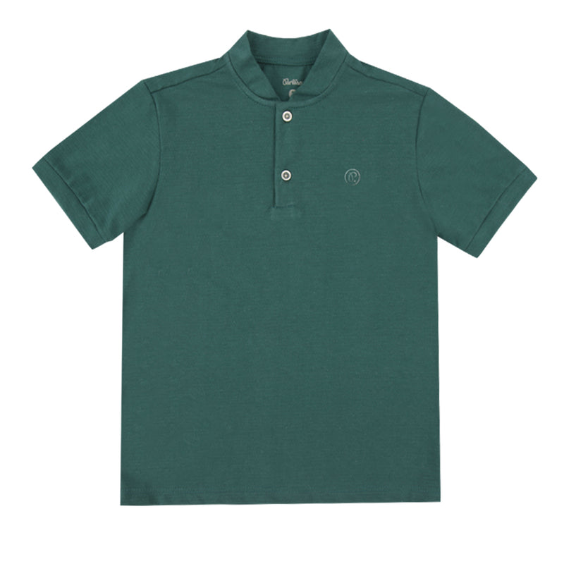 Camisa Polo Infantil Masculino Manga Curta Estampada com Embalagem - Image 2