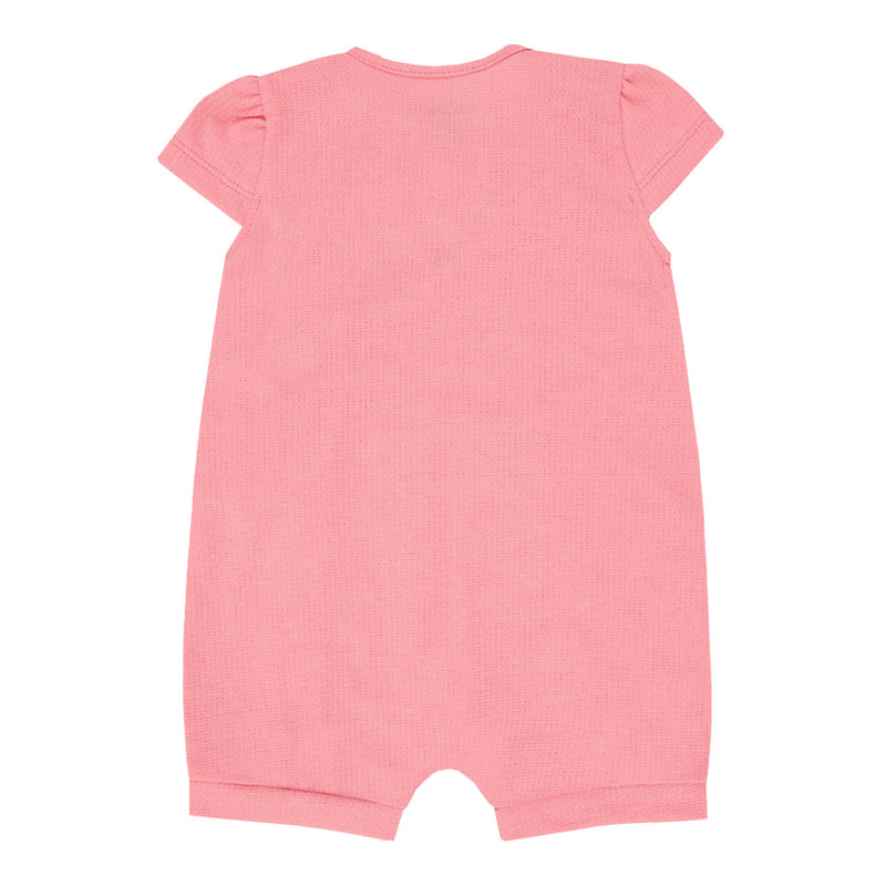 Macacão Curto Bebê Feminino com Babado Duplo e Mangas Franzidas - Image 11