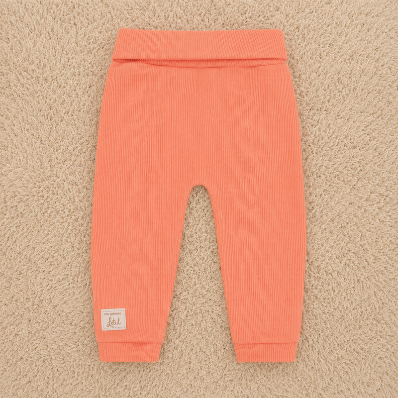 Letut Calça Avulsa Bebê Linha Amamentação em Malha Ribana com Cós Conforto — LT18283 - Image 2