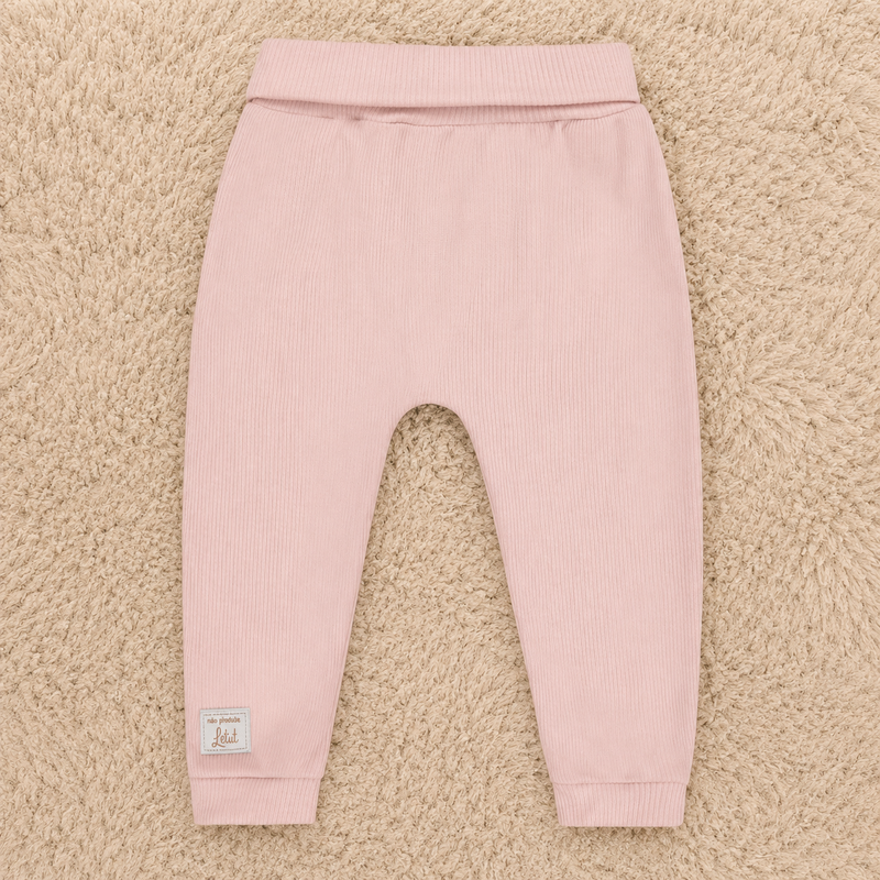 Letut Calça Avulsa Bebê Linha Amamentação em Malha Ribana com Cós Conforto — LT18283 - Image 8