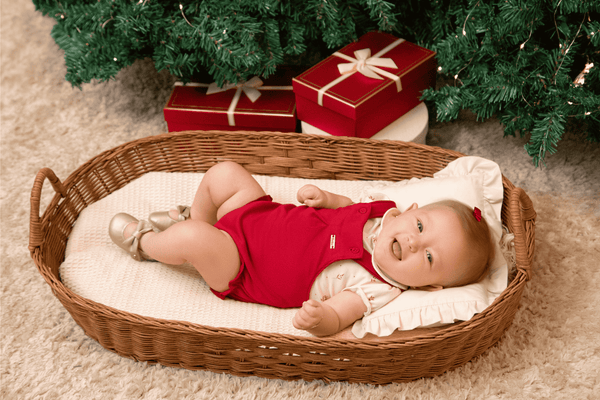 Conjunto Baby Curto Jardineira Quadriculada com Alça Regulável e Body Estampado com Manguinhas Franzidas Paraiso 18655