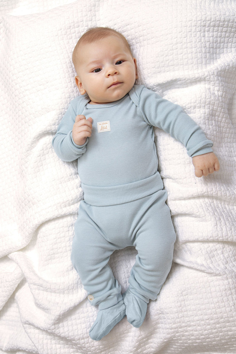 Conjunto Longo Amamentação Letut com Body Manga Longa e Cós Conforto - Image 5