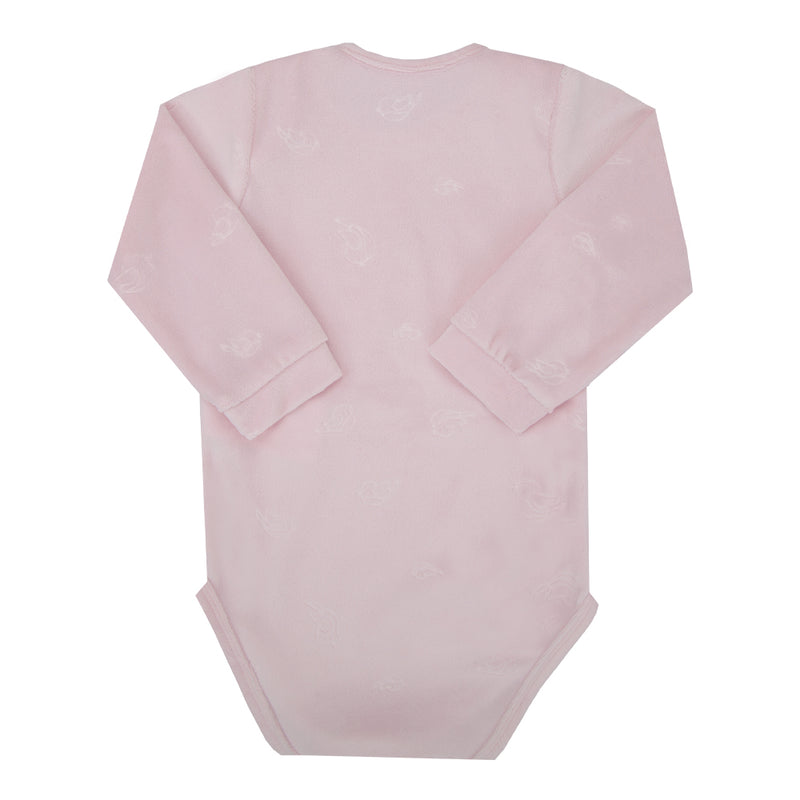 Body Longo Letut Plush Passarinho Manga Longa Feminino Inverno Bebê - Image 2