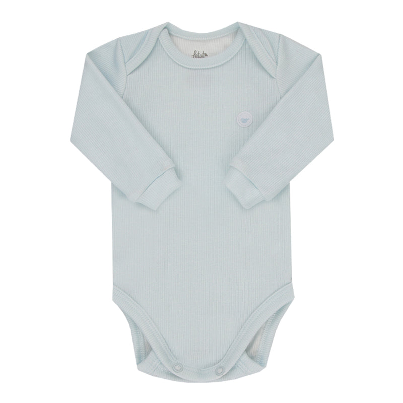 Body Longo Manga Longa Letut Baby Unissex Conforto e Praticidade Meia Estação Letut LT300224 - Image 17